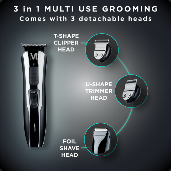 3 IN 1 TOP TO TAIL GROOMING